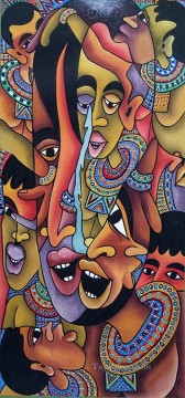 アフリカ人 Painting - アフリカからの喜びの涙